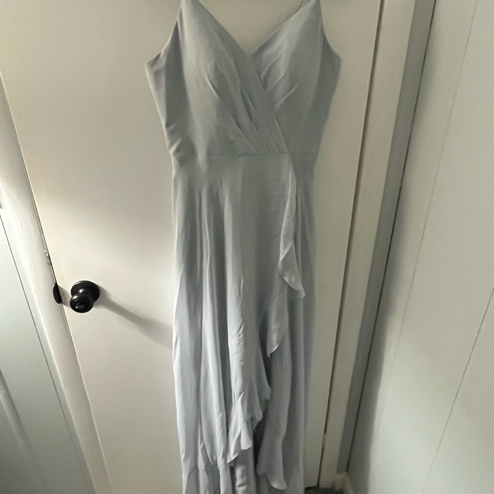 Light Blue Women's Bridesmaid Dress